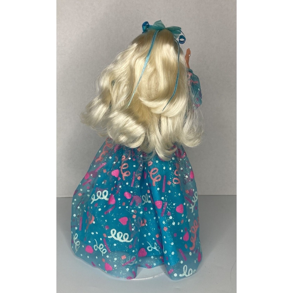 Vintage 1993 Mattel Happy Birthday Barbie Blonde Original Dress - Picture 3 of 7